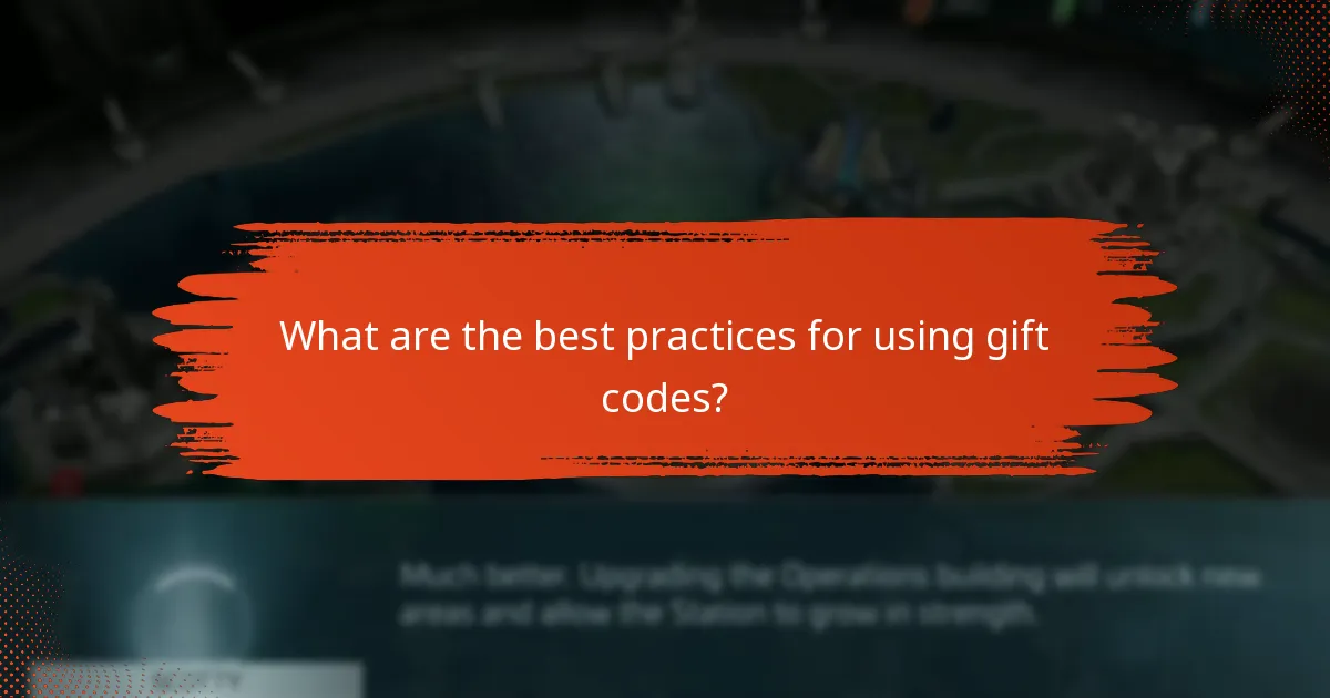 What are the best practices for using gift codes?