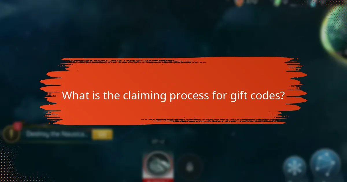 What is the claiming process for gift codes?