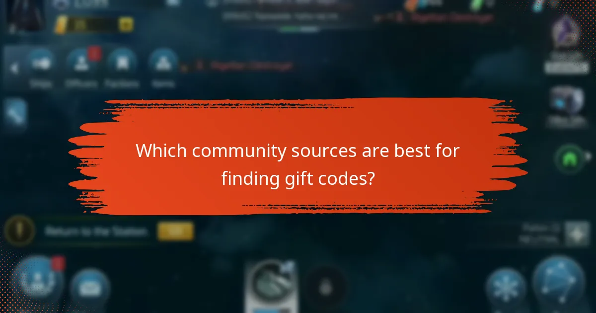 Which community sources are best for finding gift codes?