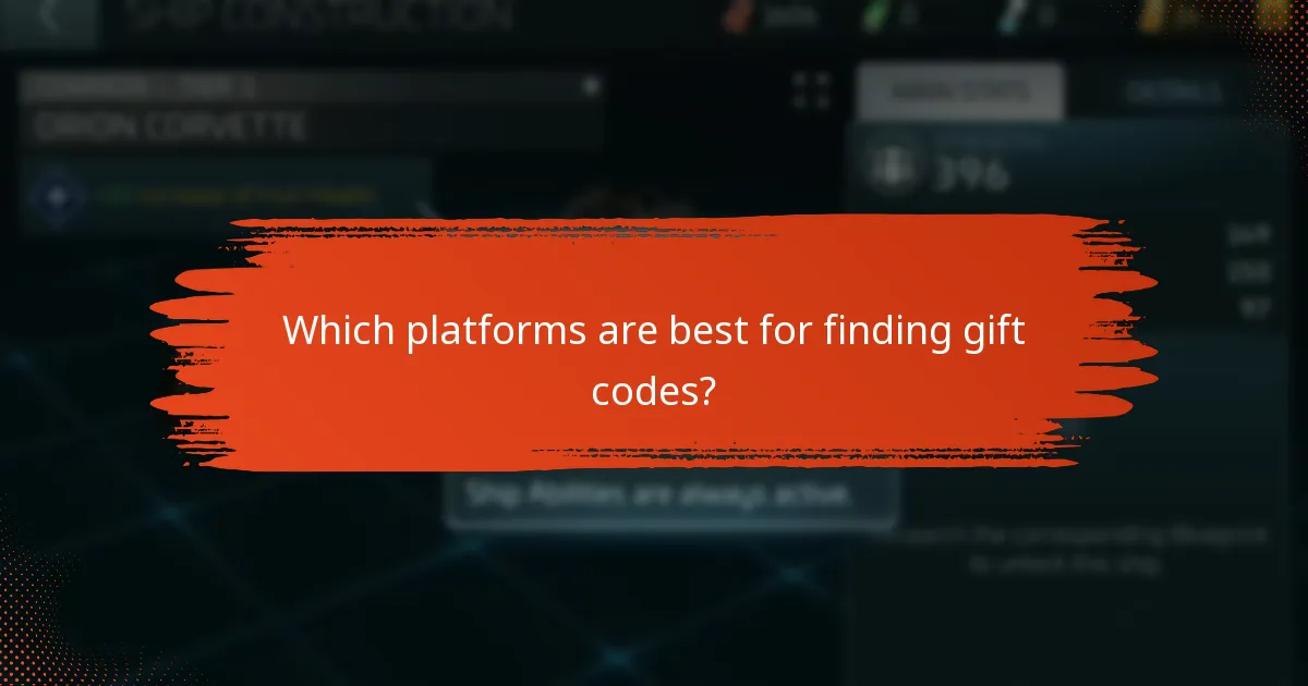 Which platforms are best for finding gift codes?